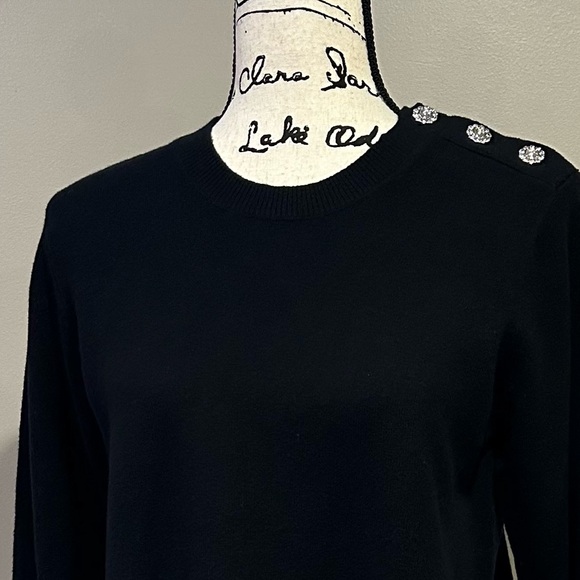 Masai Copenhagen Mafilizia Shoulder Button Crewneck Sweater - Picture 10 of 15